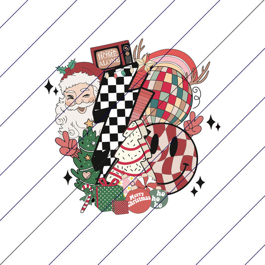 Retro Christmas Icons