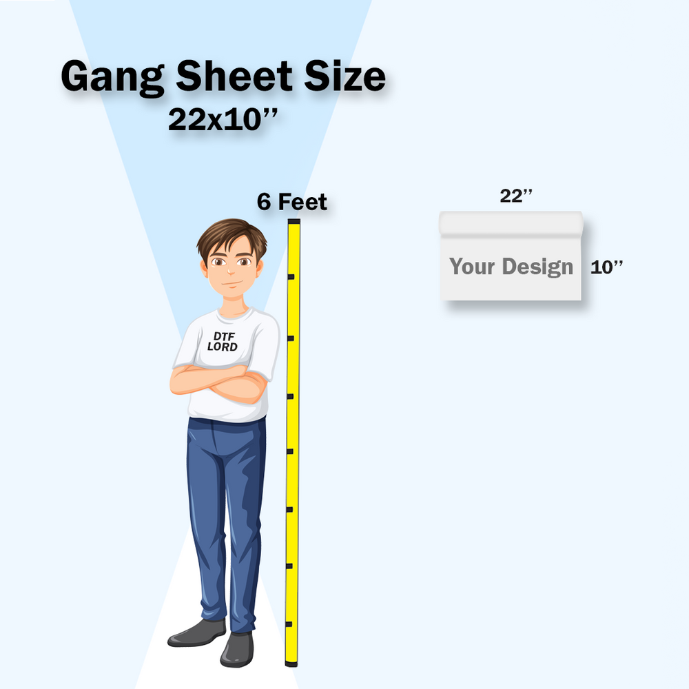 Upload DTF Gang Sheet