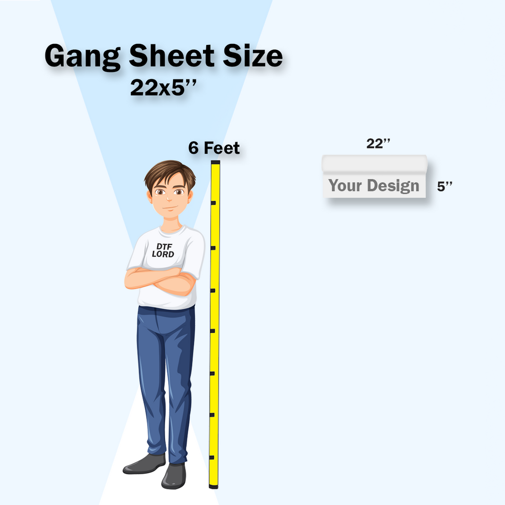 Upload DTF Gang Sheet