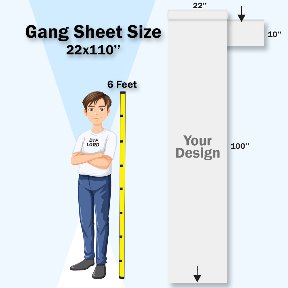 Upload DTF Gang Sheet