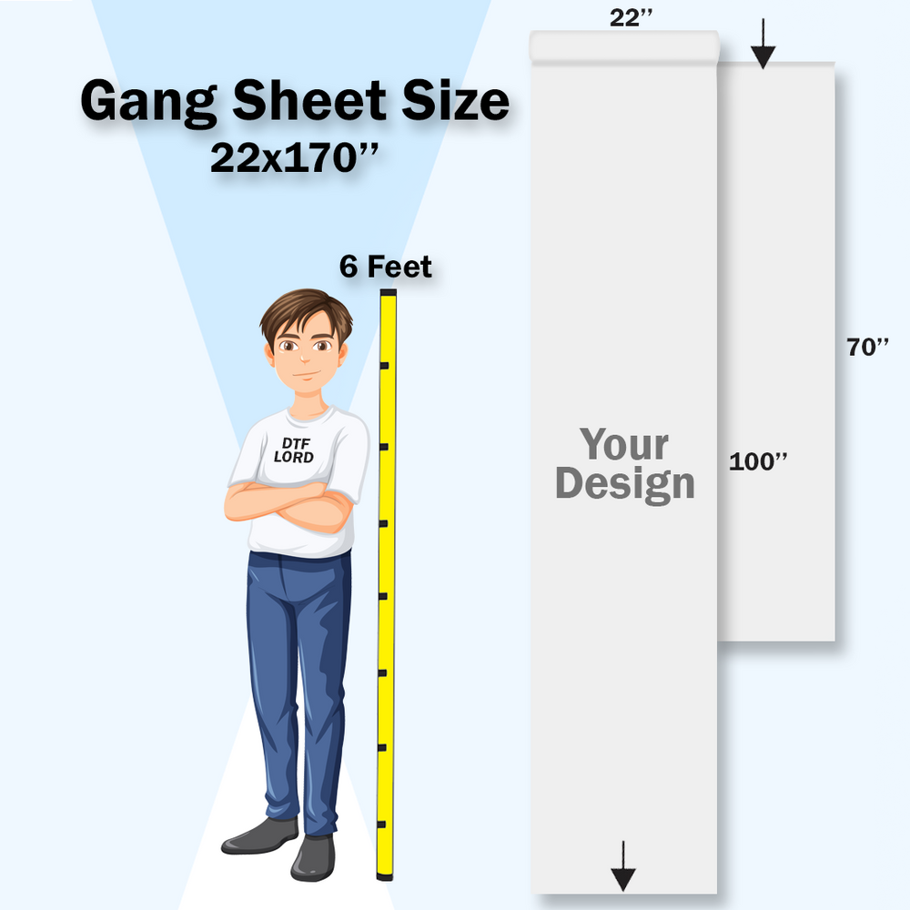 Upload DTF Gang Sheet