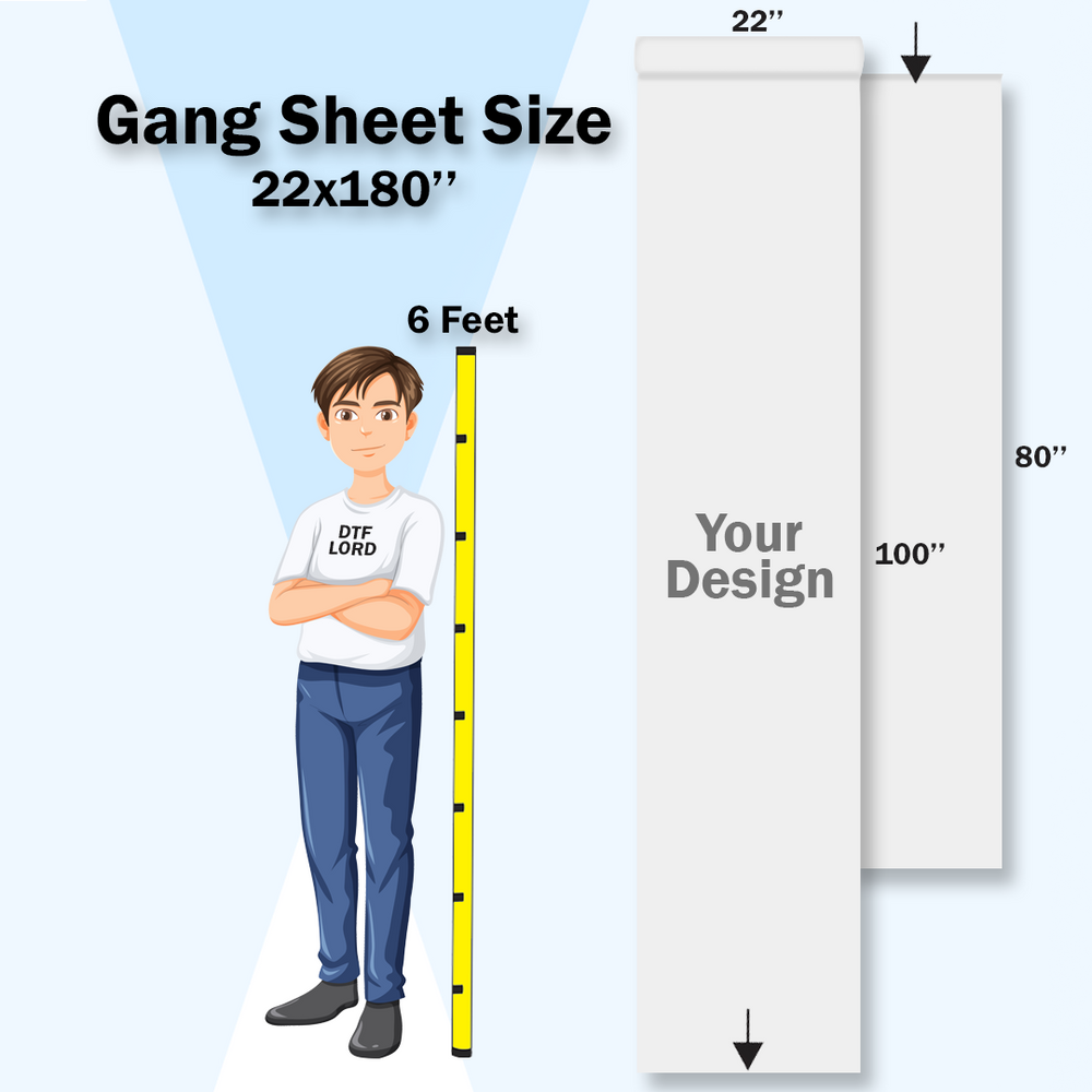 Upload DTF Gang Sheet