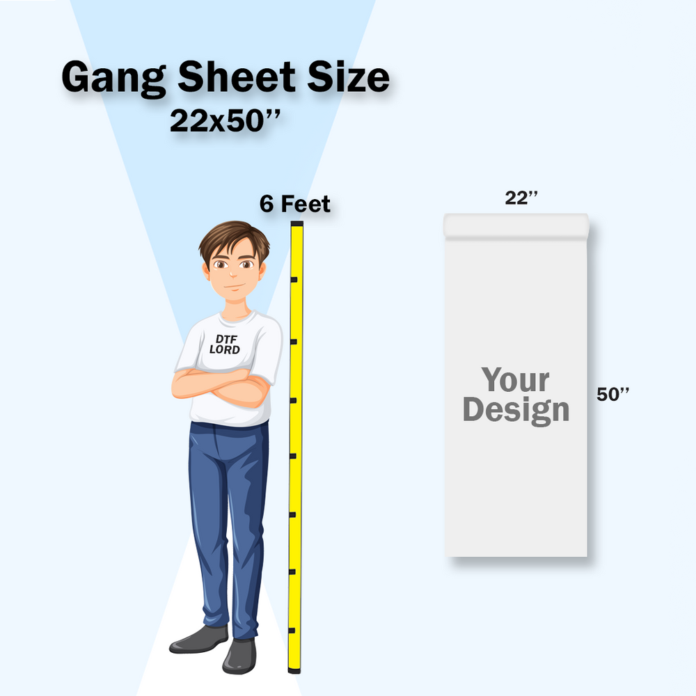 Upload DTF Gang Sheet