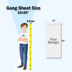 Upload DTF Gang Sheet