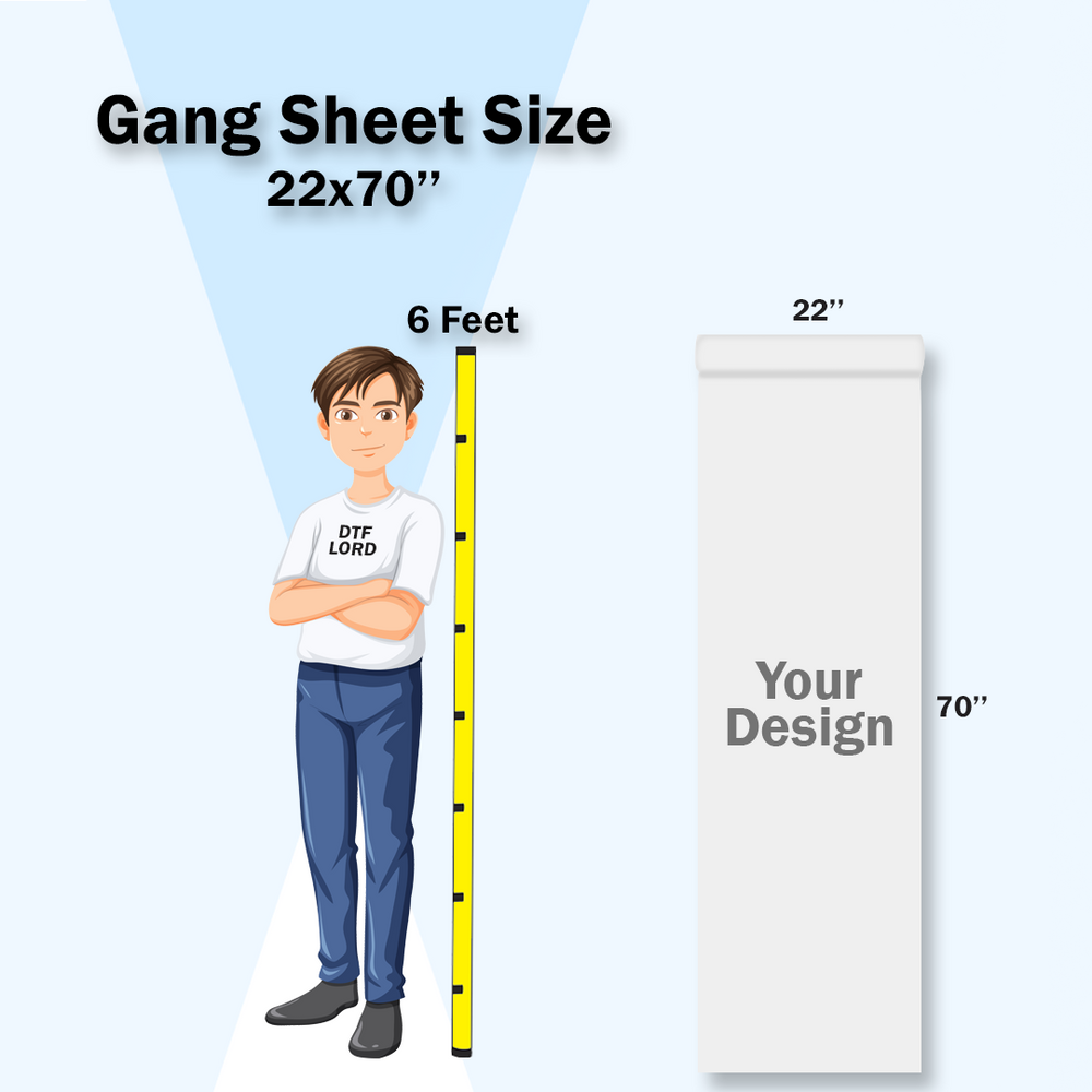 Upload DTF Gang Sheet