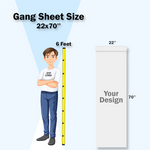 Upload DTF Gang Sheet