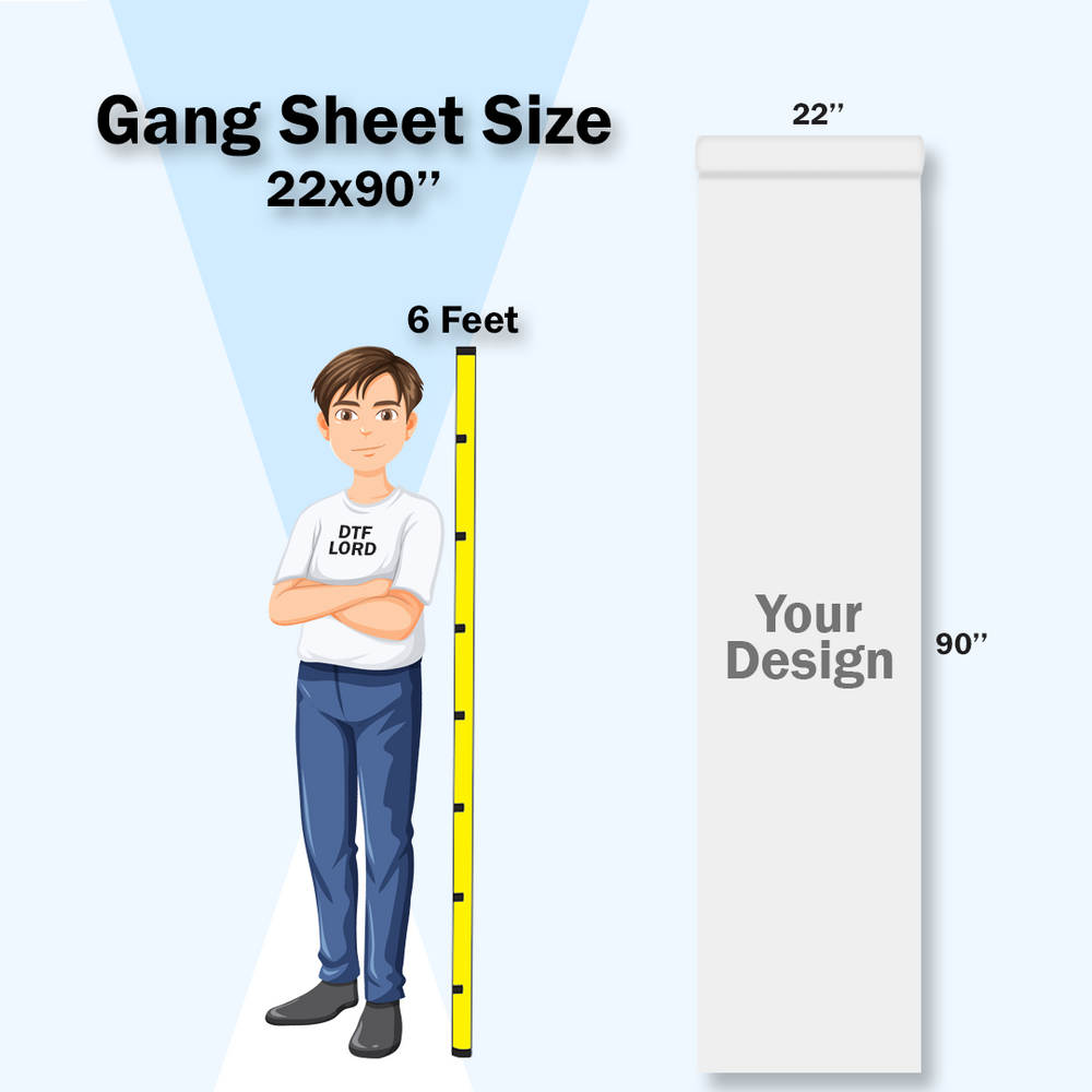 Upload DTF Gang Sheet