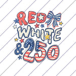 Red, White & 250