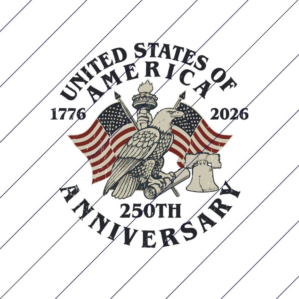 Retro 250th Anniversary