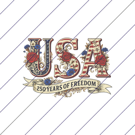 Retro USA Freedom