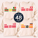 Flag Icon & Stripe Custom
