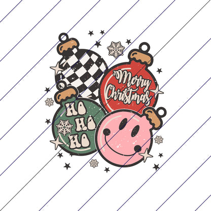 Retro Christmas Ornaments