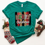 Merry Christmas Pattern Plaid
