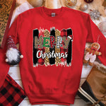 Merry Christmas Pattern Plaid