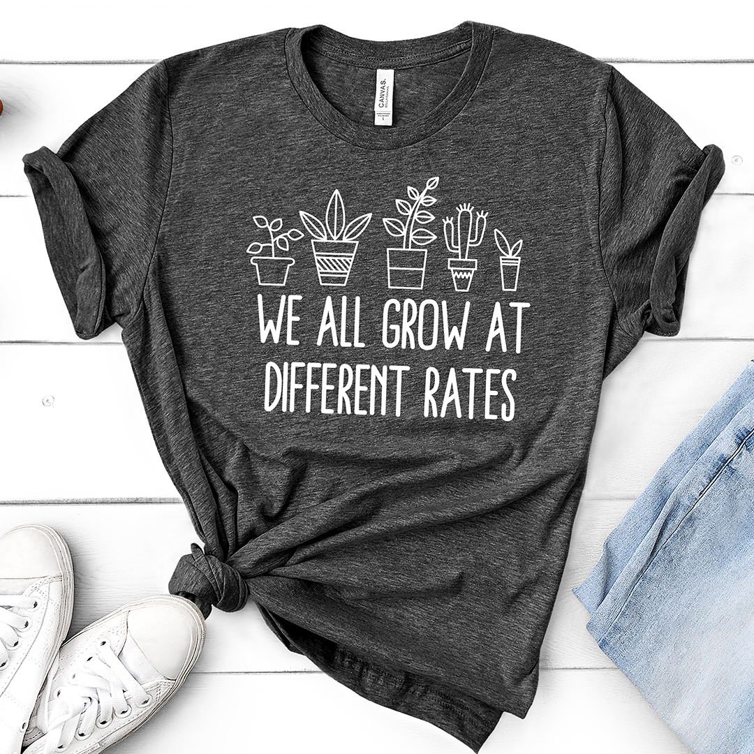 We All Grow At Different Rates
