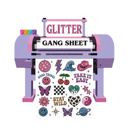 Upload Glitter DTF Gang Sheet [2-DAY PROCESSING]