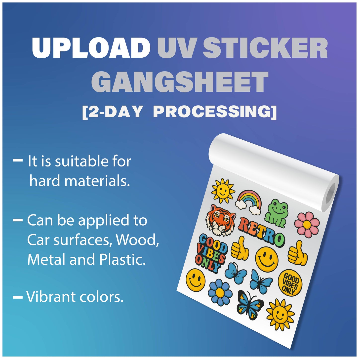 Upload UV Gang Sheet [2-DAY PROCESSING]